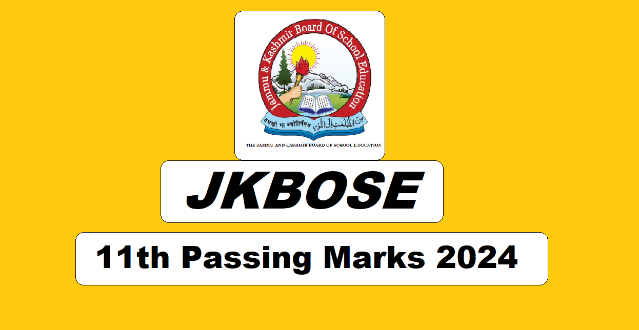 JKBOSE 11th Passing Marks 2024