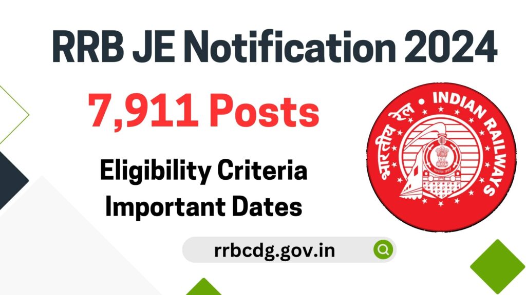 RRB JE Notification 2024 Out for 7,911 Posts: Check Eligibility ...