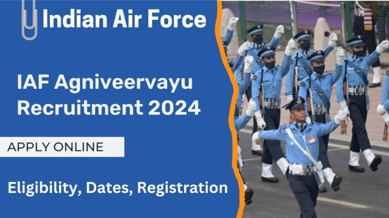 IAF Agniveervayu Recruitment 2024: Eligibility Criteria, Dates ...