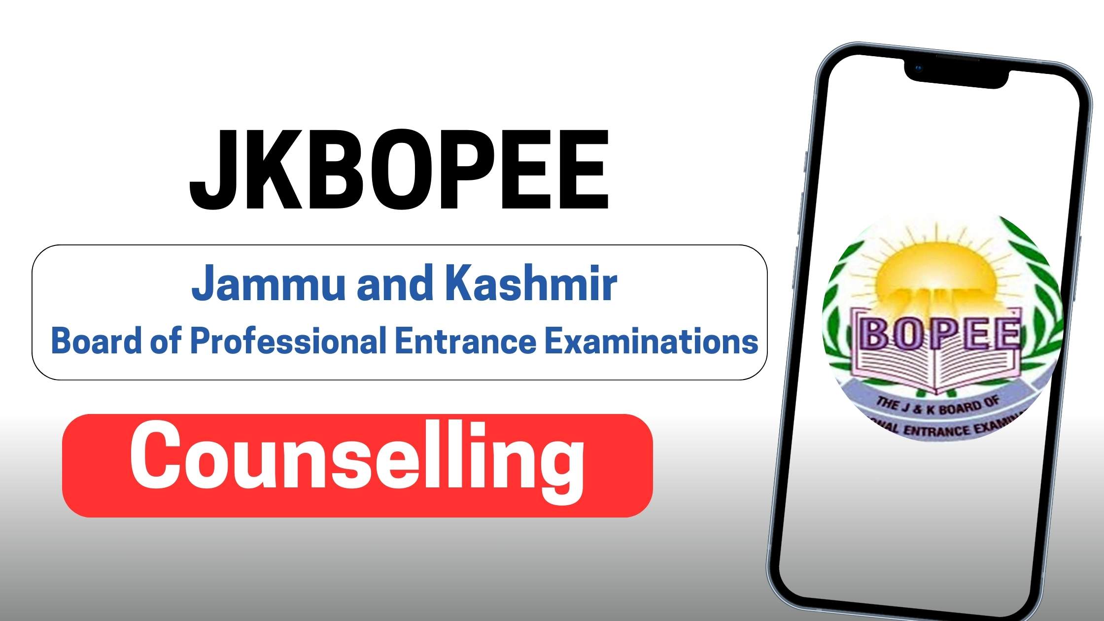 JKBOPEE Counselling 2024