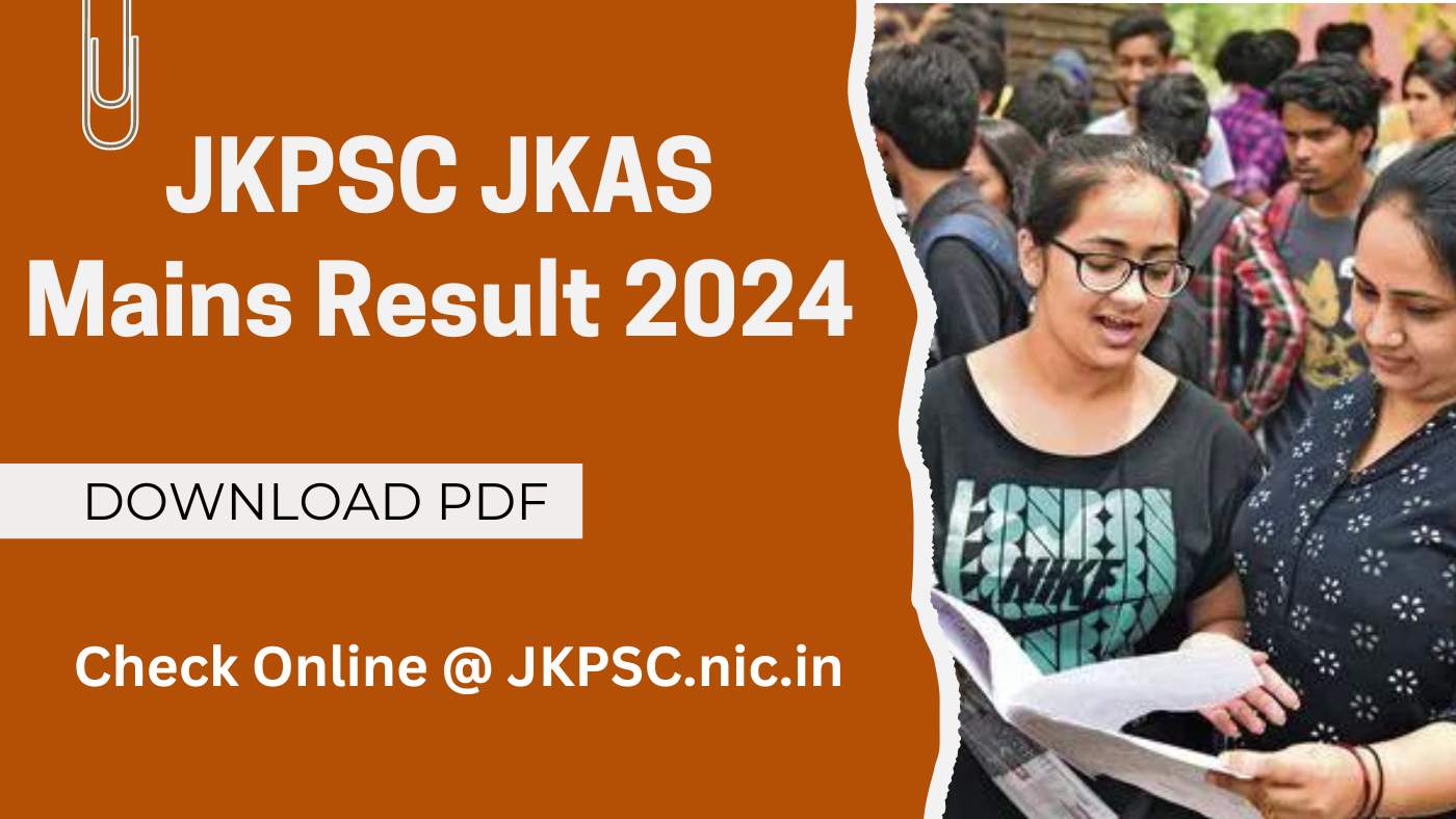 JKPSC JKAS Mains Result 2023