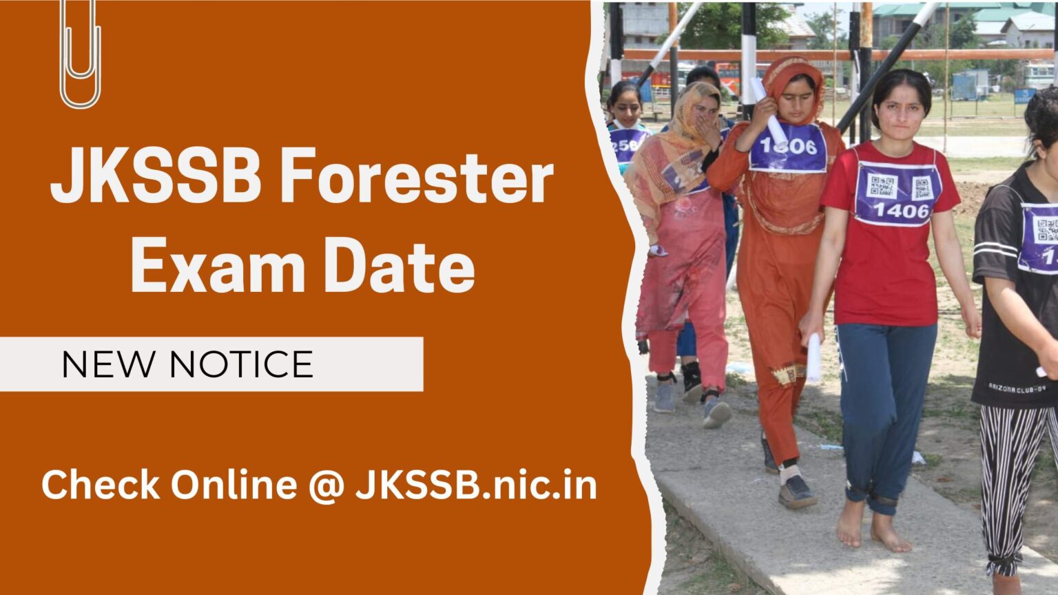 JKSSB Forester Physical Exam to be held in September, advance notice