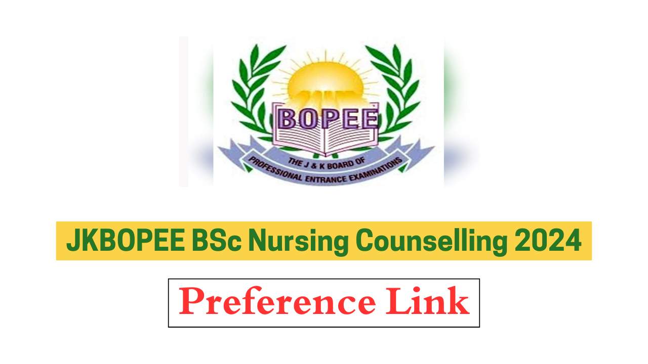 JKBOPEE BSc Nursing Counselling 2024