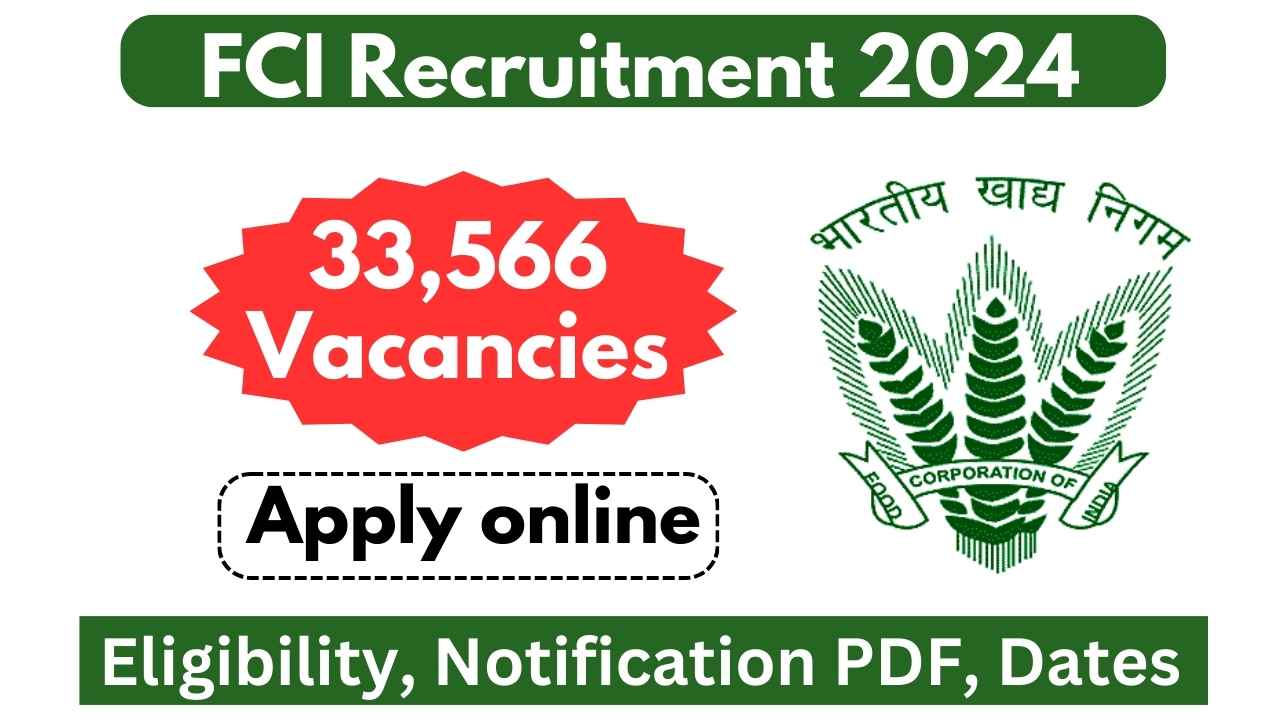 FCI Recruitment 2024