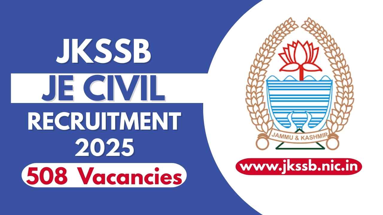JKSSB JE Civil Recruitment 2025
