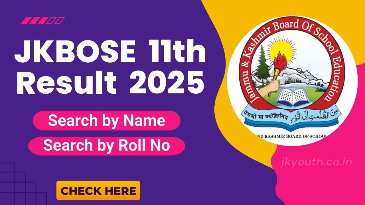 JKBOSE 11th Result 2025